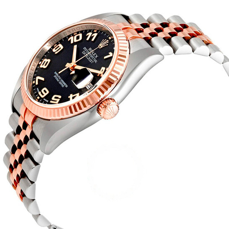 Relógio Oyster Perpetual Datejust 36 Mostrador Concêntrico Preto 36 mm - Mercado de Luxo - O Maior E-Commerce de Bens, Produtos e Serviços de Luxo do Brasil.