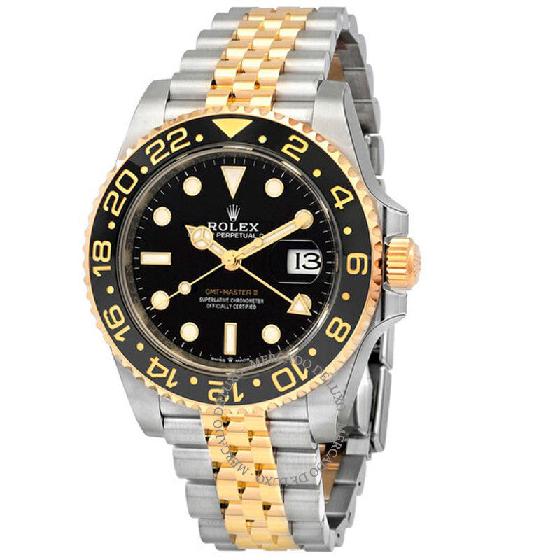 Relógio GMT-Master II GMT Cronômetro Automático Mostrador Preto 40 mm - Mercado de Luxo - O Maior E-Commerce de Bens, Produtos e Serviços de Luxo do Brasil.