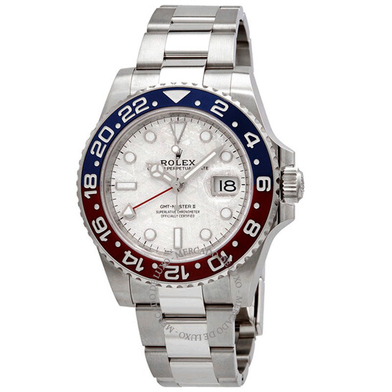 Relógio GMT-Master II Cronômetro Automático Mostrador de Meteorito  - Mercado de Luxo - O Maior E-Commerce de Bens, Produtos e Serviços de Luxo do Brasil.