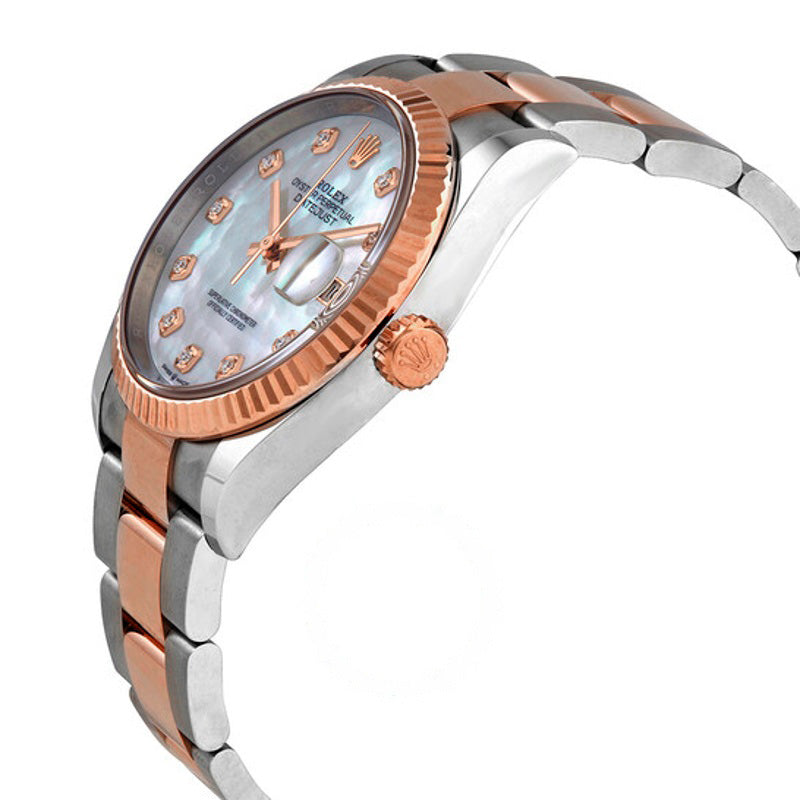 Relógio Datejust 36 Automático Madrepérola Mostrador de Diamante 36 mm - Mercado de Luxo - O Maior E-Commerce de Bens, Produtos e Serviços de Luxo do Brasil.