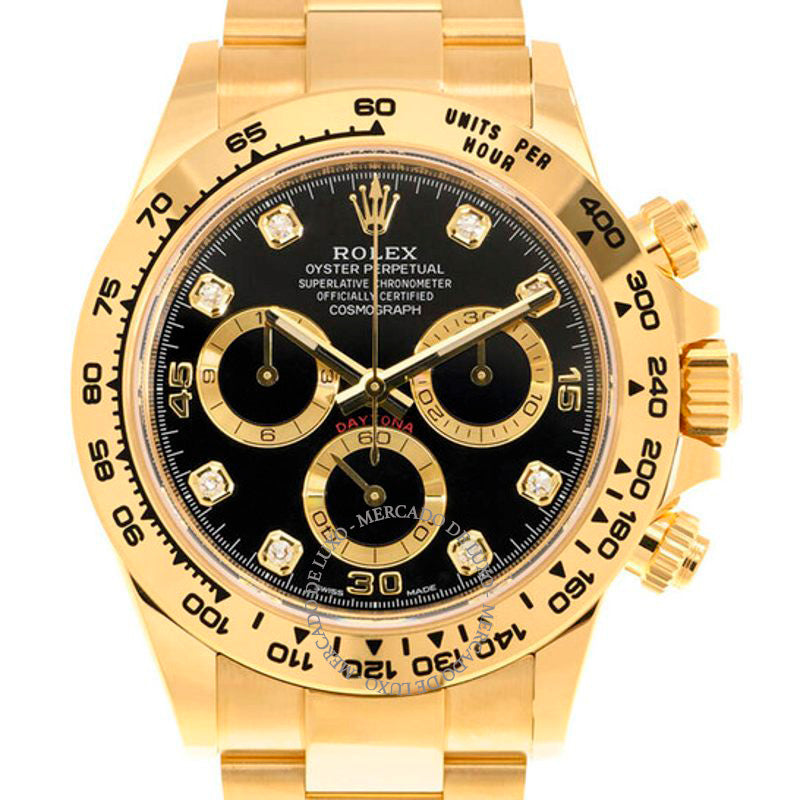 Relógio Cosmograph Daytona Cronógrafo Automático Diamante 40 mm - Mercado de Luxo - O Maior E-Commerce de Bens, Produtos e Serviços de Luxo do Brasil.