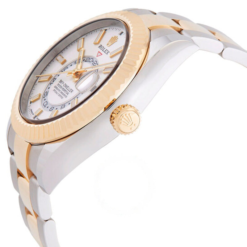 Relógio Sky-Dweller GMT Cronômetro Automático Mostrador Branco  - Mercado de Luxo - O Maior E-Commerce de Bens, Produtos e Serviços de Luxo do Brasil.