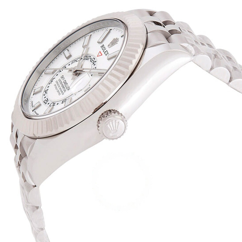 Relógio Sky-Dweller GMT Cronômetro Automático Mostrador Branco 42 mm - Mercado de Luxo - O Maior E-Commerce de Bens, Produtos e Serviços de Luxo do Brasil.