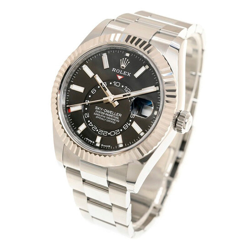 Relógio Sky-Dweller GMT Cronômetro Automático Mostrador Preto 42 mm - Mercado de Luxo - O Maior E-Commerce de Bens, Produtos e Serviços de Luxo do Brasil.