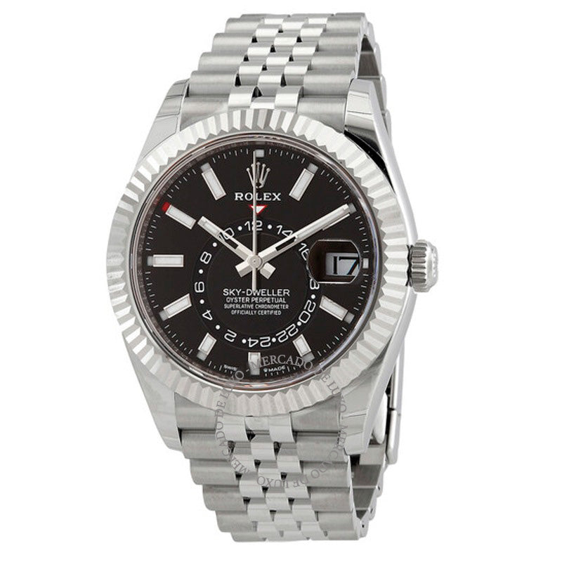 Relógio Sky-Dweller GMT Cronômetro Automático Mostrador Preto 42 mm - Mercado de Luxo - O Maior E-Commerce de Bens, Produtos e Serviços de Luxo do Brasil.
