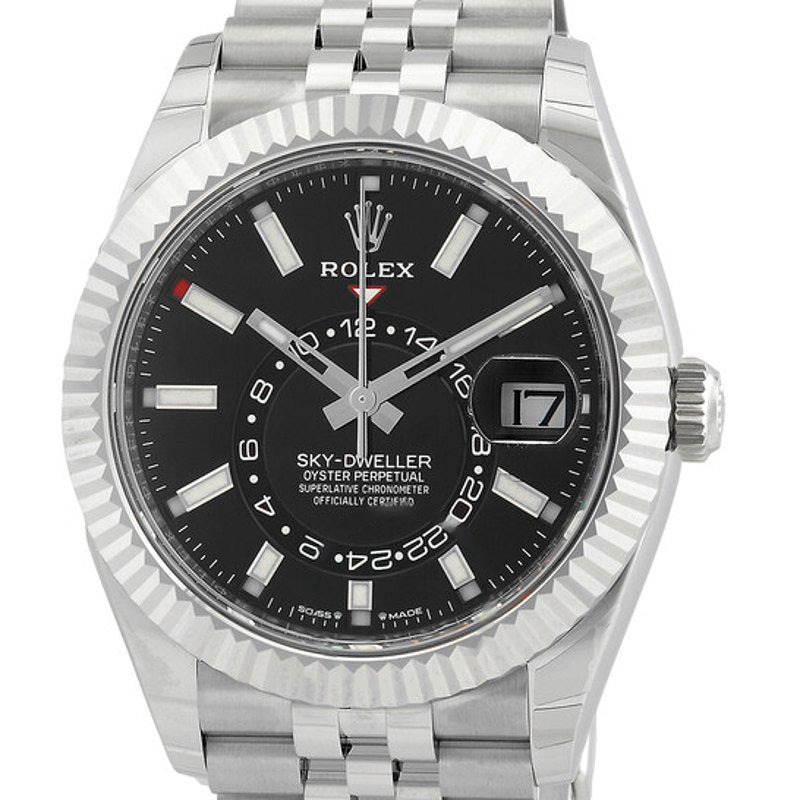 Relógio Sky-Dweller GMT Cronômetro Automático Mostrador Preto 42 mm - Mercado de Luxo - O Maior E-Commerce de Bens, Produtos e Serviços de Luxo do Brasil.