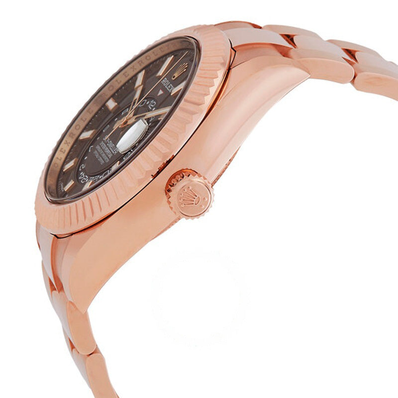 Relógio Sky Dweller GMT Cronômetro Automático Mostrador Marrom 42 mm - Mercado de Luxo - O Maior E-Commerce de Bens, Produtos e Serviços de Luxo do Brasil.