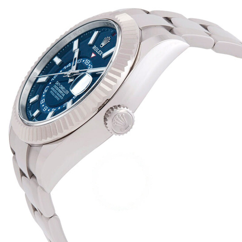 Relógio Sky-Dweller GMT Cronômetro Automático Mostrador Azul 42 mm - Mercado de Luxo - O Maior E-Commerce de Bens, Produtos e Serviços de Luxo do Brasil.