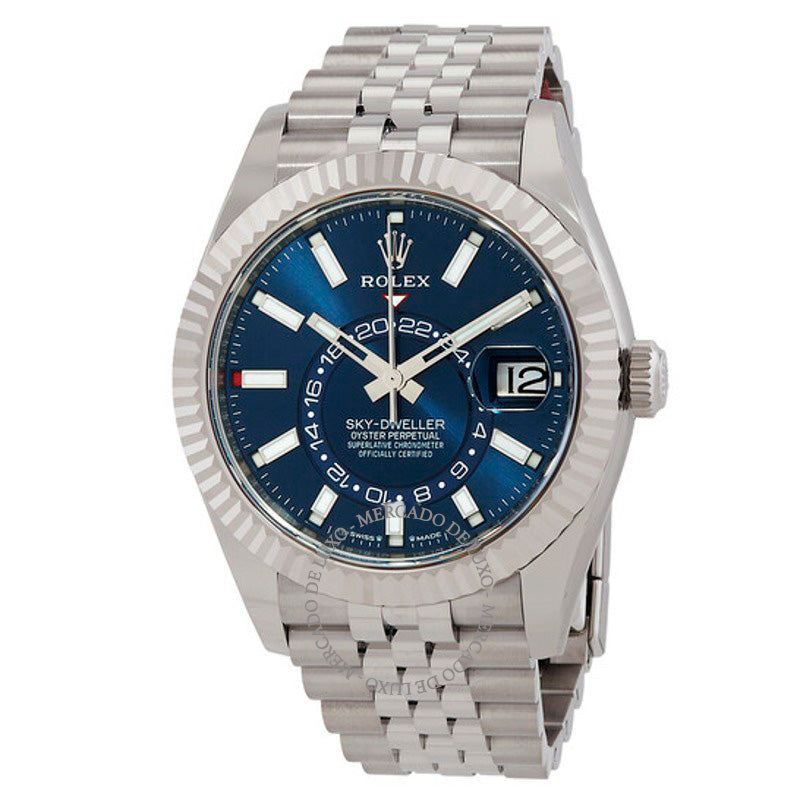 Relógio Sky-Dweller GMT Cronômetro Automático Mostrador Azul  - Mercado de Luxo - O Maior E-Commerce de Bens, Produtos e Serviços de Luxo do Brasil.