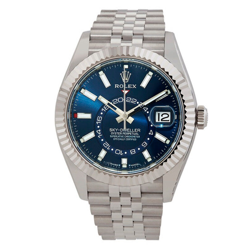Relógio Sky-Dweller GMT Cronômetro Automático Mostrador Azul  - Mercado de Luxo - O Maior E-Commerce de Bens, Produtos e Serviços de Luxo do Brasil.