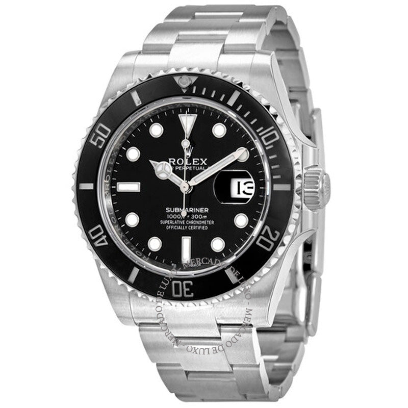 Relógio Submariner Cronômetro Automático Mostrador Preto  - Mercado de Luxo - O Maior E-Commerce de Bens, Produtos e Serviços de Luxo do Brasil.