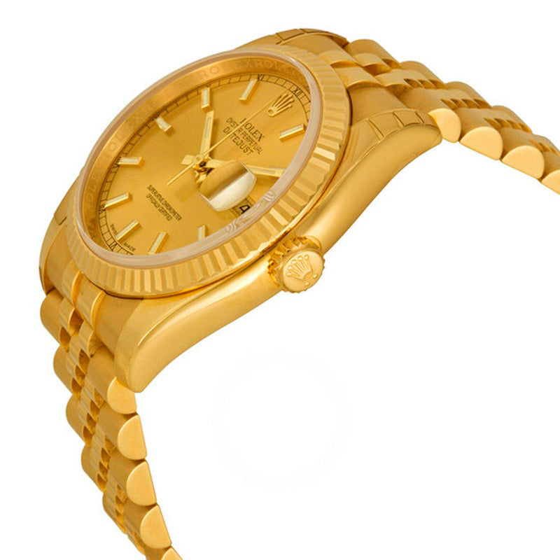 Relógio Oyster Perpetual Datejust 36 Mostrador Champanhe 36 mm - Mercado de Luxo - O Maior E-Commerce de Bens, Produtos e Serviços de Luxo do Brasil.