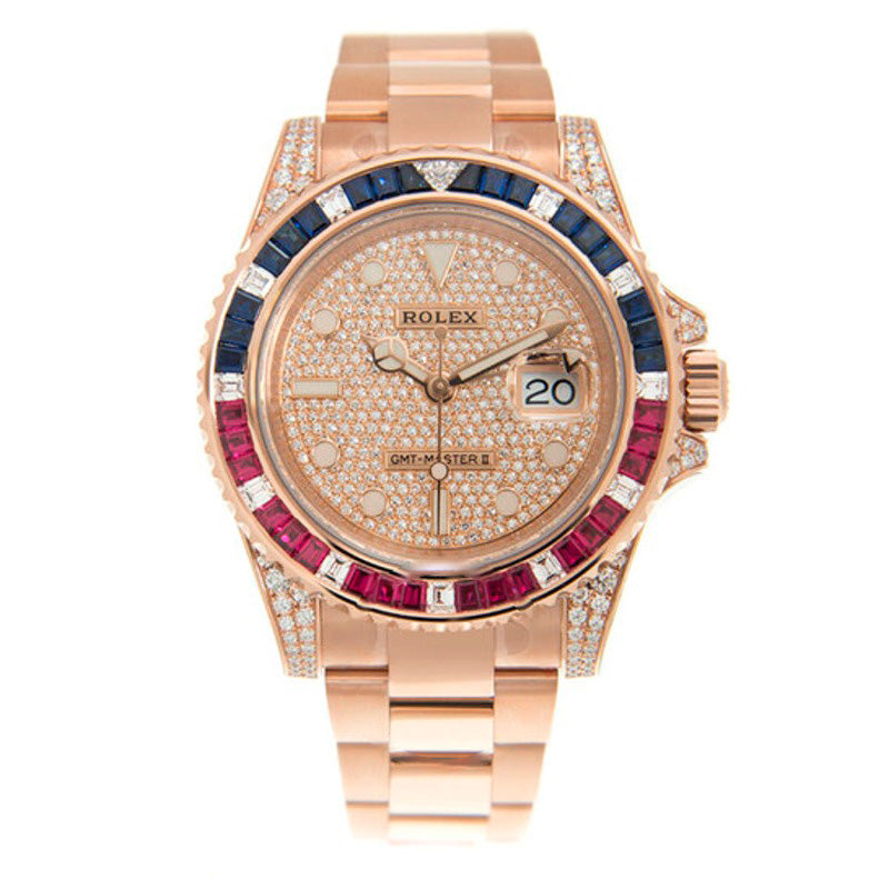Relógio GMT-Master II GMT Diamante Diamante Pave Dial  - Mercado de Luxo - O Maior E-Commerce de Bens, Produtos e Serviços de Luxo do Brasil.