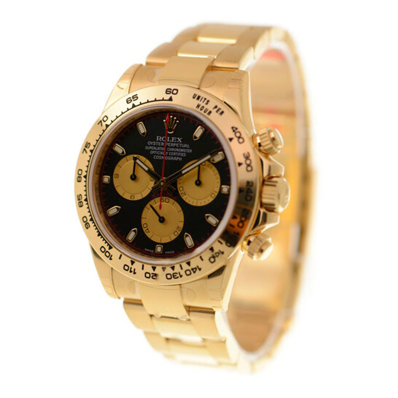 Relógio Cosmograph Daytona Champagne e mostrador preto 40 mm - Mercado de Luxo - O Maior E-Commerce de Bens, Produtos e Serviços de Luxo do Brasil.