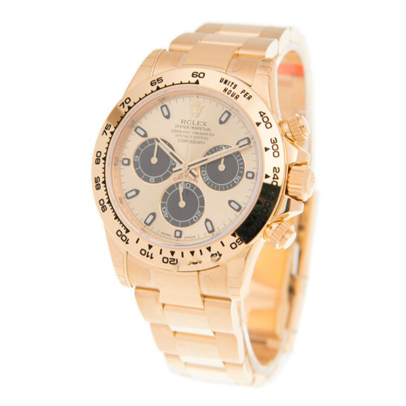 Relógio Cosmograph Daytona Mostrador Preto e Champanhe 40 mm - Mercado de Luxo - O Maior E-Commerce de Bens, Produtos e Serviços de Luxo do Brasil.