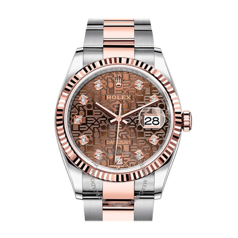 Relógio Datejust 36 Chocolate Jubilee Mostrador de Diamante 36 mm - Mercado de Luxo - O Maior E-Commerce de Bens, Produtos e Serviços de Luxo do Brasil.