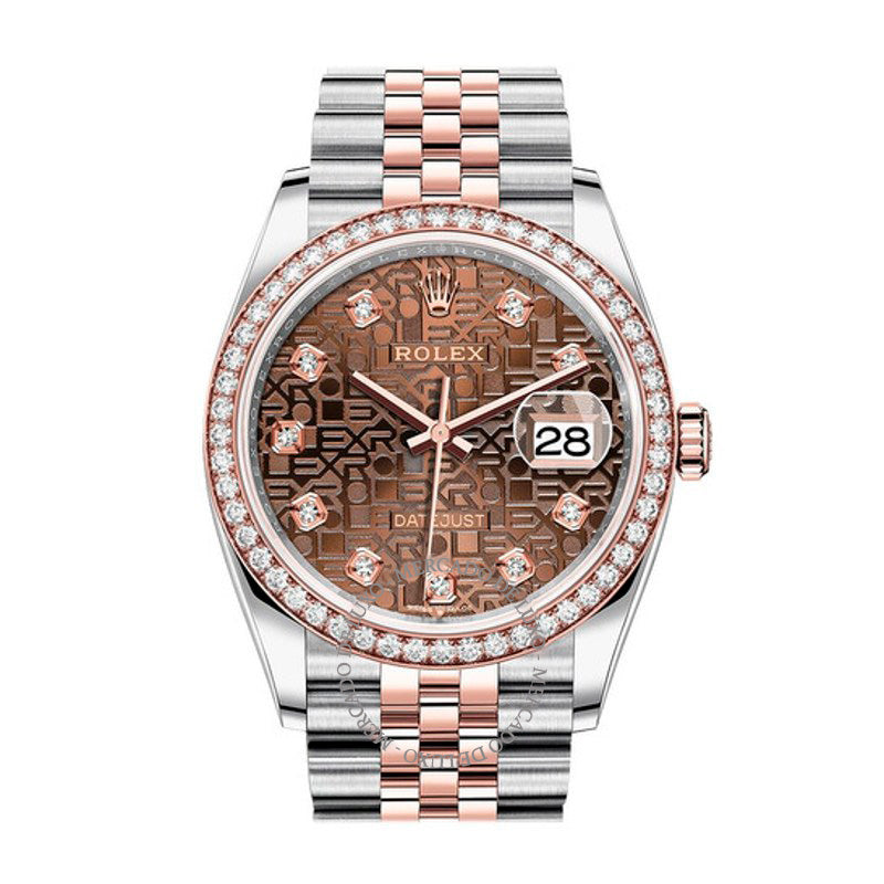 Relógio Datejust 36 Chocolate Jubilee Mostrador de Diamante 36 mm - Mercado de Luxo - O Maior E-Commerce de Bens, Produtos e Serviços de Luxo do Brasil.