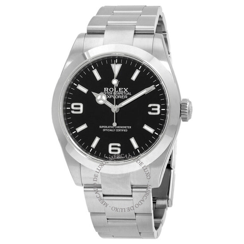 Relógio Explorer Cronômetro Automático Mostrador Preto 40 mm - Mercado de Luxo - O Maior E-Commerce de Bens, Produtos e Serviços de Luxo do Brasil.