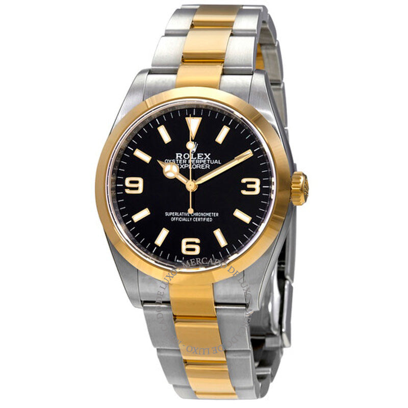 Relógio Explorer Cronômetro Automático Mostrador Preto 36 mm - Mercado de Luxo - O Maior E-Commerce de Bens, Produtos e Serviços de Luxo do Brasil.