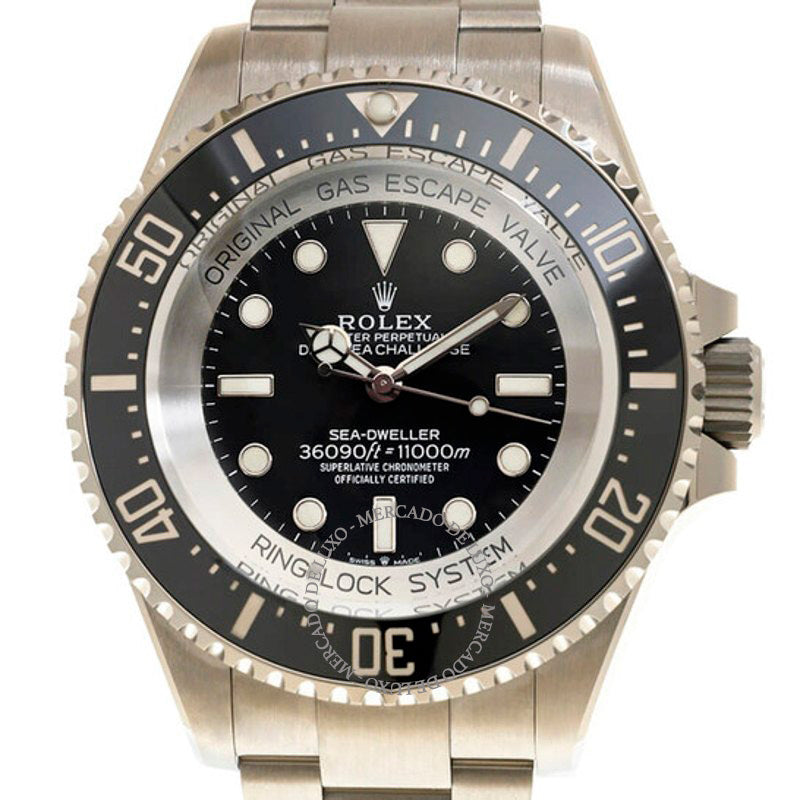Relógio Cronômetro Automático Deep Sea Mostrador Preto 50 mm - Mercado de Luxo - O Maior E-Commerce de Bens, Produtos e Serviços de Luxo do Brasil.