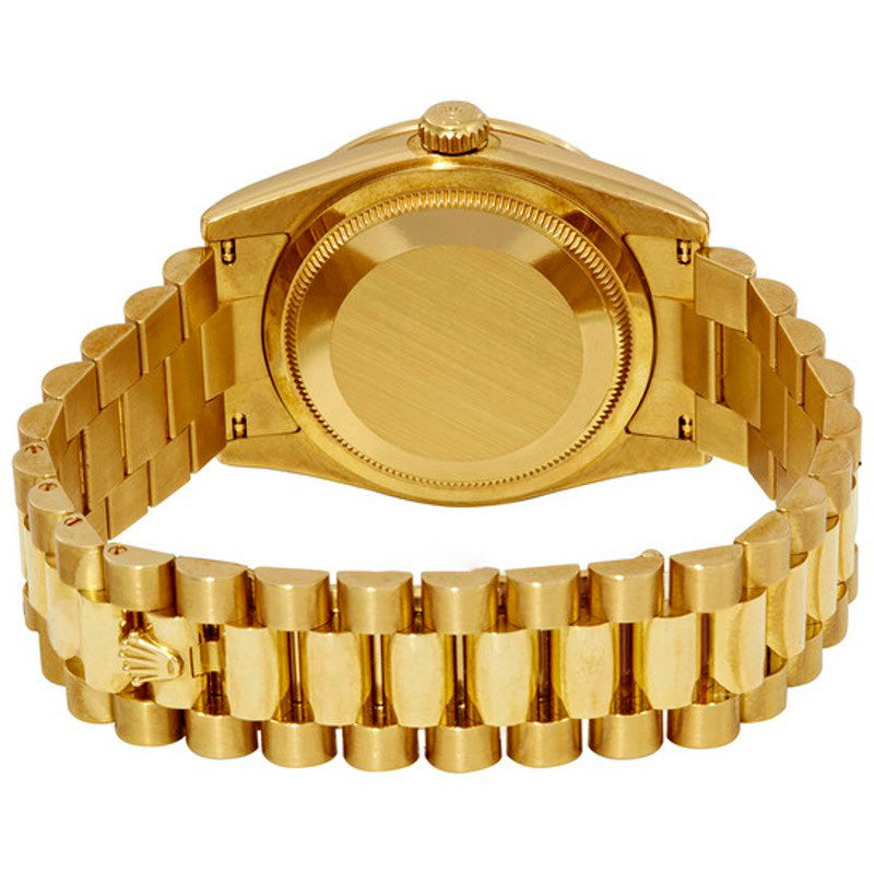 Relógio Day-Date Chocolate Bulls Eye Mostrador de Diamante 36 mm - Mercado de Luxo - O Maior E-Commerce de Bens, Produtos e Serviços de Luxo do Brasil.