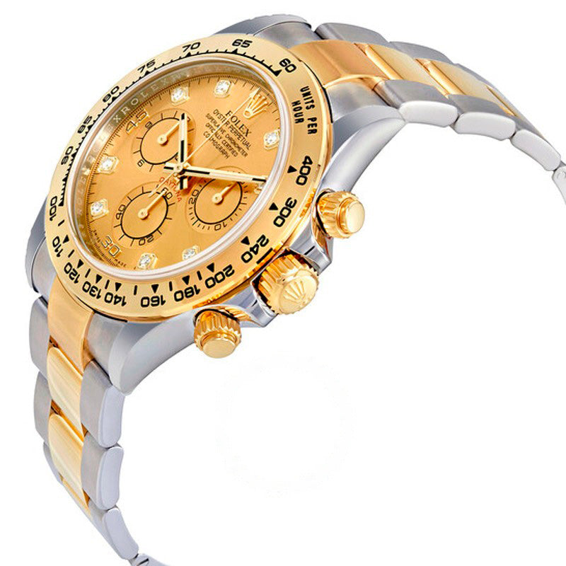 Relógio Cosmograph Daytona Champagne Mostrador Diamante 40 mm - Mercado de Luxo - O Maior E-Commerce de Bens, Produtos e Serviços de Luxo do Brasil.