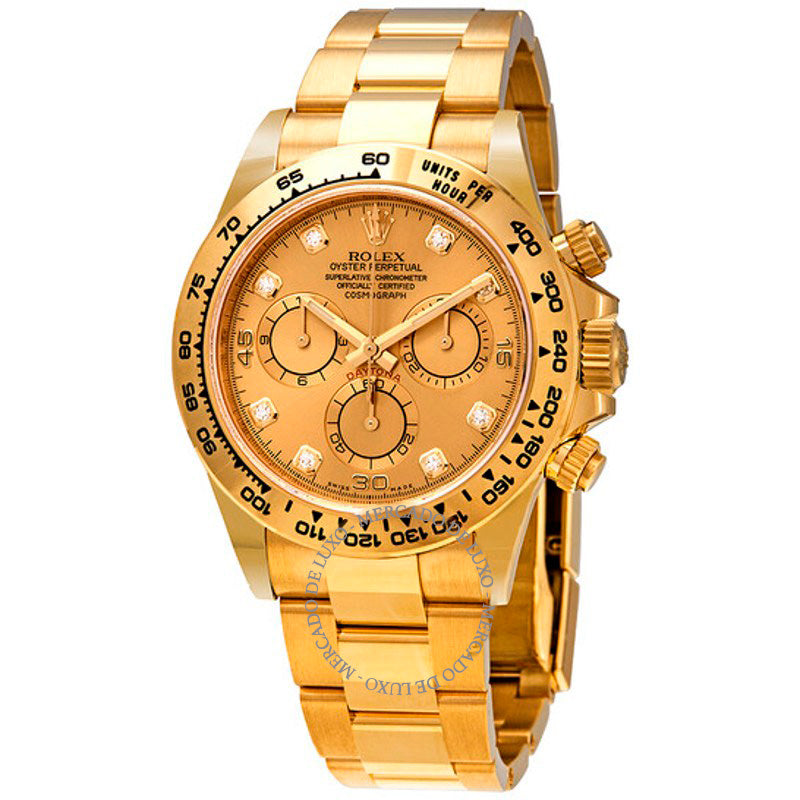 Relógio Cosmograph Daytona Champagne Mostrador Diamante 40 mm - Mercado de Luxo - O Maior E-Commerce de Bens, Produtos e Serviços de Luxo do Brasil.