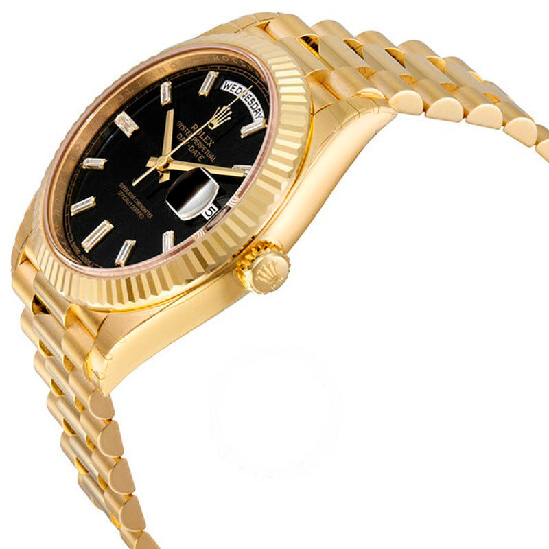 Relógio Oyster Perpetual Ouro Amarelo 18K Diamante 40 mm - Mercado de Luxo - O Maior E-Commerce de Bens, Produtos e Serviços de Luxo do Brasil.