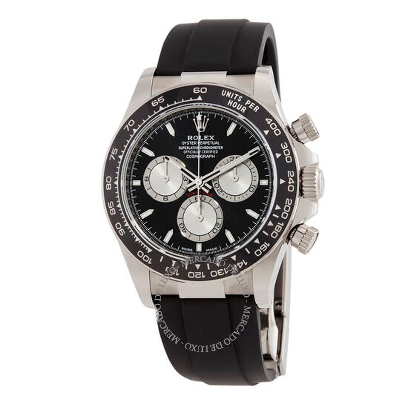 Relógio Daytona Cronógrafo Automático Mostrador Preto 40 mm - Mercado de Luxo - O Maior E-Commerce de Bens, Produtos e Serviços de Luxo do Brasil.