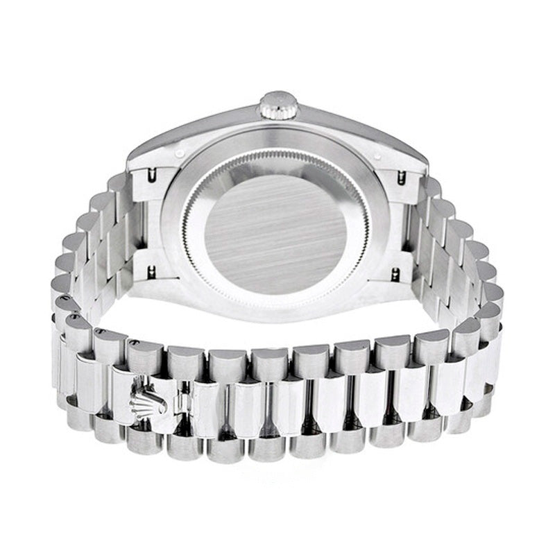 Relógio Dia Data 40 Mostrador com Motivo Diagonal Azul Gelo 40 mm - Mercado de Luxo - O Maior E-Commerce de Bens, Produtos e Serviços de Luxo do Brasil.