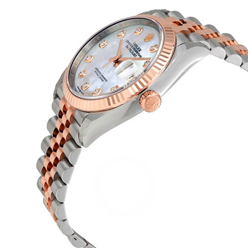 Relógio Datejust 36 Mostrador de Diamante em Madrepérola 36 mm - Mercado de Luxo - O Maior E-Commerce de Bens, Produtos e Serviços de Luxo do Brasil.