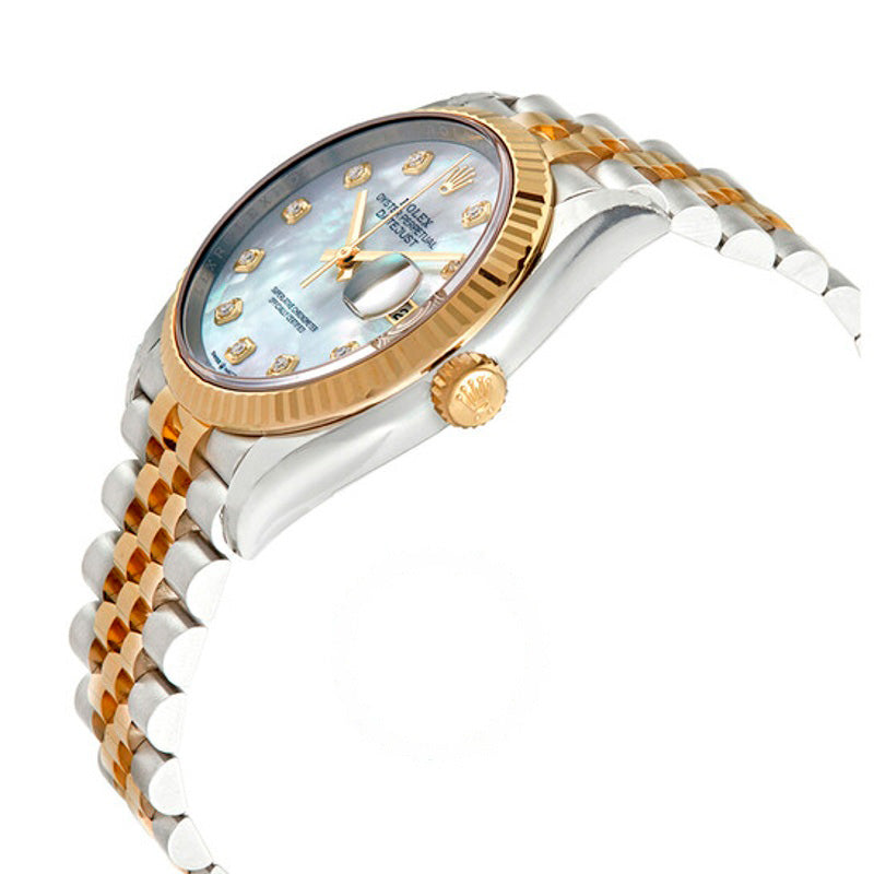 Relógio Datejust 36 Mostrador de Diamante em Madrepérola 36 mm - Mercado de Luxo - O Maior E-Commerce de Bens, Produtos e Serviços de Luxo do Brasil.