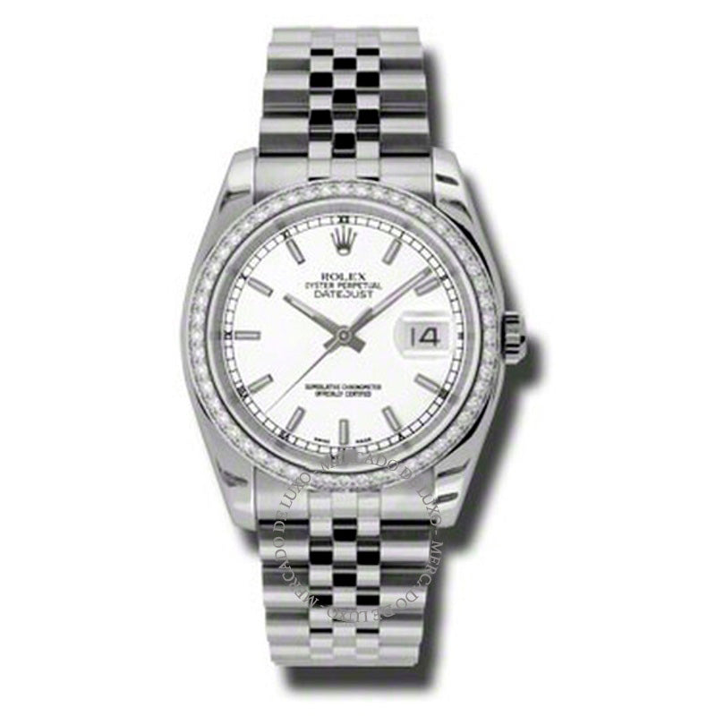 Relógio Oyster Perpetual Datejust 36 Mostrador Branco 36 mm - Mercado de Luxo - O Maior E-Commerce de Bens, Produtos e Serviços de Luxo do Brasil.