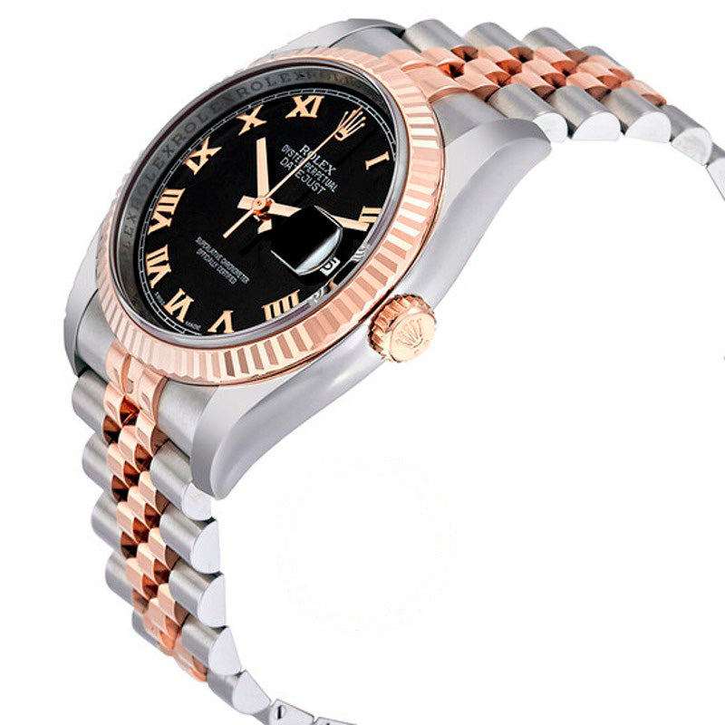 Relógio Oyster Perpetual Datejust 36 Mostrador Preto 36 mm - Mercado de Luxo - O Maior E-Commerce de Bens, Produtos e Serviços de Luxo do Brasil.