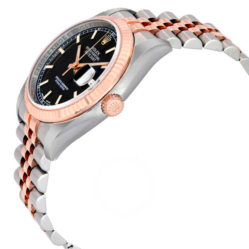 Relógio Oyster Perpetual Datejust 36 Mostrador Preto 36 mm - Mercado de Luxo - O Maior E-Commerce de Bens, Produtos e Serviços de Luxo do Brasil.