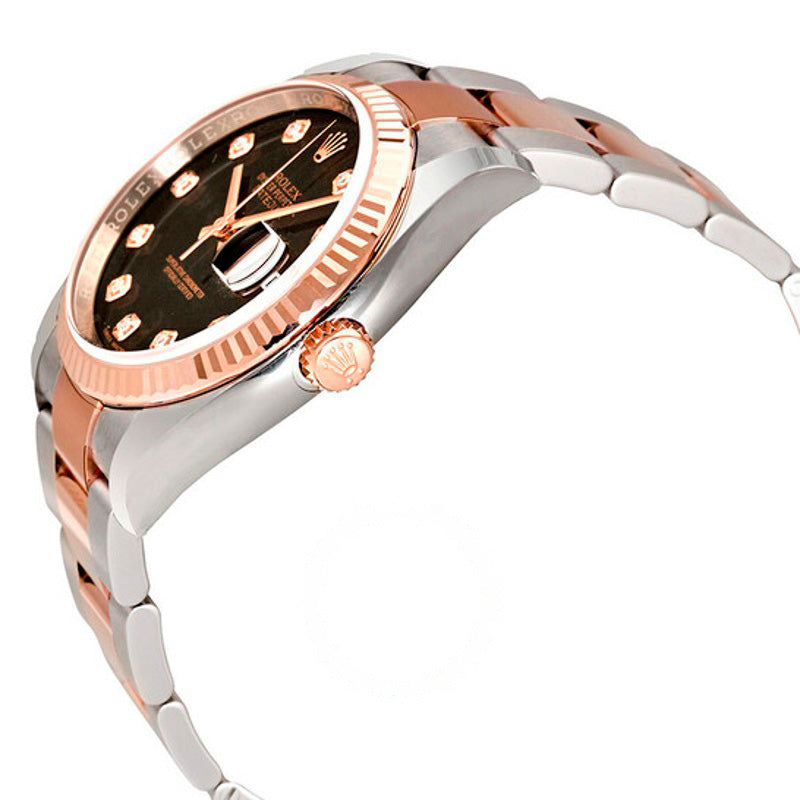 Relógio Oyster Perpetual Datejust 36 Mostrador Preto 36 mm - Mercado de Luxo - O Maior E-Commerce de Bens, Produtos e Serviços de Luxo do Brasil.