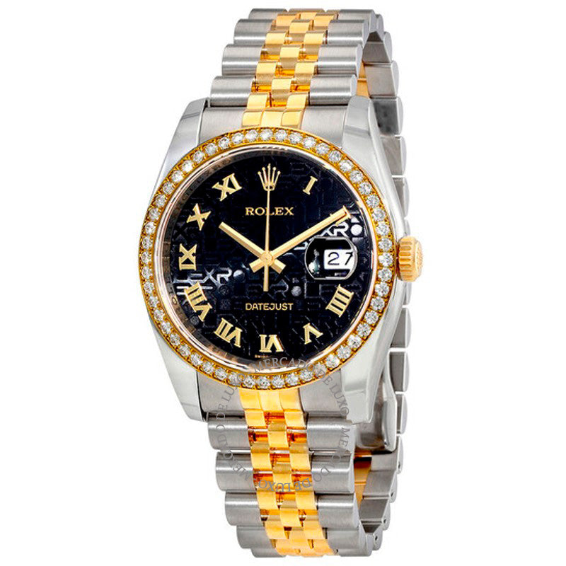Relógio Oyster Perpetual Datejust 36 Mostrador Preto 36 mm - Mercado de Luxo - O Maior E-Commerce de Bens, Produtos e Serviços de Luxo do Brasil.