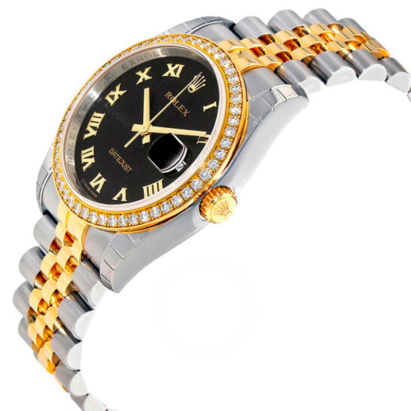 Relógio Oyster Perpetual Datejust 36 Mostrador Preto 36 mm - Mercado de Luxo - O Maior E-Commerce de Bens, Produtos e Serviços de Luxo do Brasil.