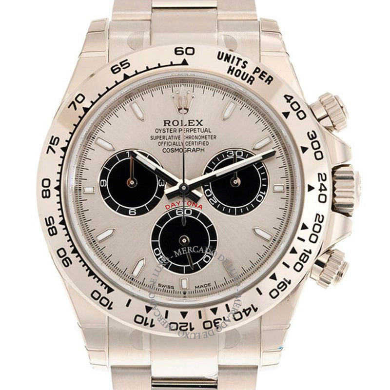 Relógio Daytona Chronograph Automático Mostrador Cinza 40 mm - Mercado de Luxo - O Maior E-Commerce de Bens, Produtos e Serviços de Luxo do Brasil.