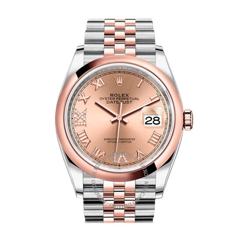 Relógio Datejust 36 Automático Mostrador Diamante Rosa 36 mm - Mercado de Luxo - O Maior E-Commerce de Bens, Produtos e Serviços de Luxo do Brasil.