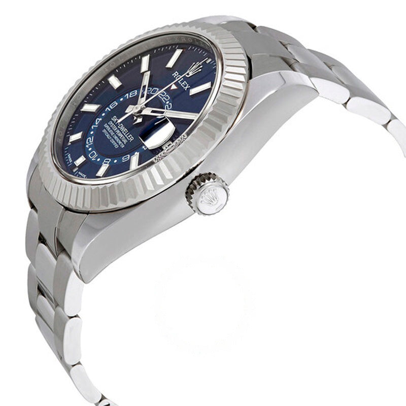 Relógio Sky-Dweller Oyster Automático Mostrador Azul  - Mercado de Luxo - O Maior E-Commerce de Bens, Produtos e Serviços de Luxo do Brasil.