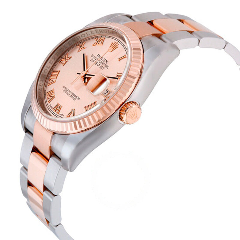 Relógio Oyster Perpetual Datejust 36 Mostrador Rosa 36 mm - Mercado de Luxo - O Maior E-Commerce de Bens, Produtos e Serviços de Luxo do Brasil.