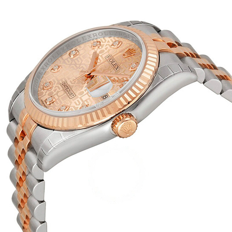 Relógio Oyster Perpetual Datejust 36 Mostrador Rosa 36 mm - Mercado de Luxo - O Maior E-Commerce de Bens, Produtos e Serviços de Luxo do Brasil.