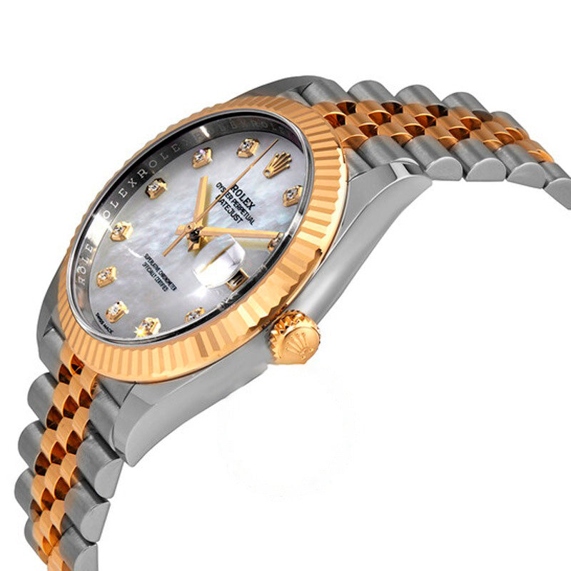 Relógio Datejust 41 Mostrador em madrepérola branca 41 mm - Mercado de Luxo - O Maior E-Commerce de Bens, Produtos e Serviços de Luxo do Brasil.