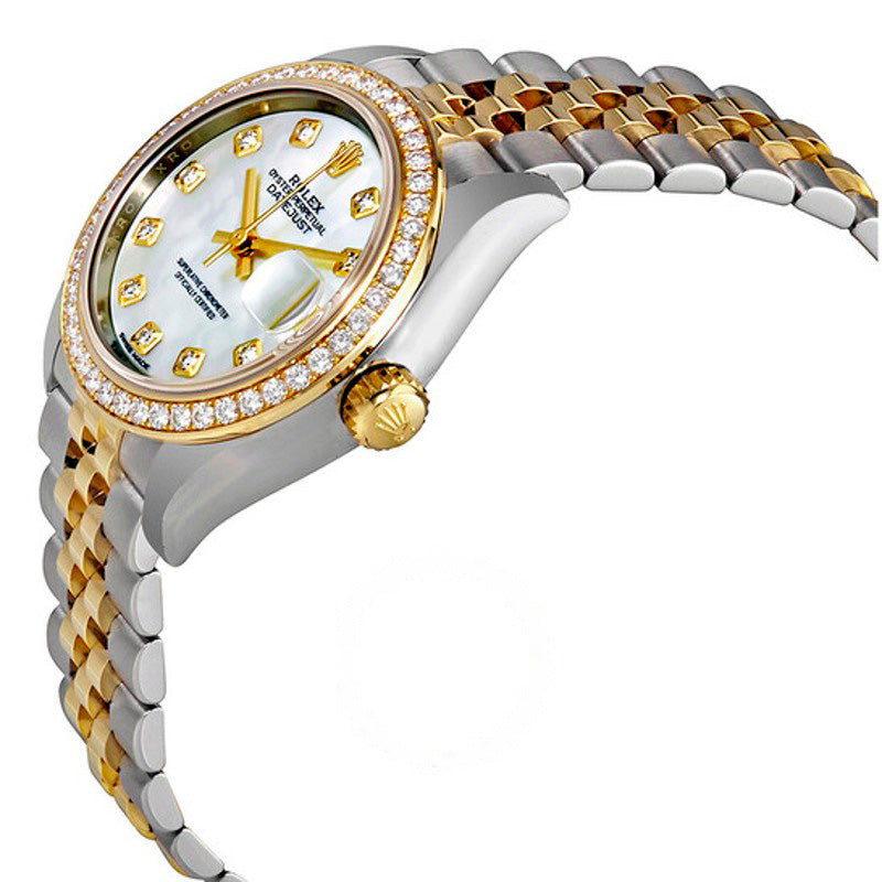 Relógio Lady Datejust Madrepérola Diamante 28 mm - Mercado de Luxo - O Maior E-Commerce de Bens, Produtos e Serviços de Luxo do Brasil.