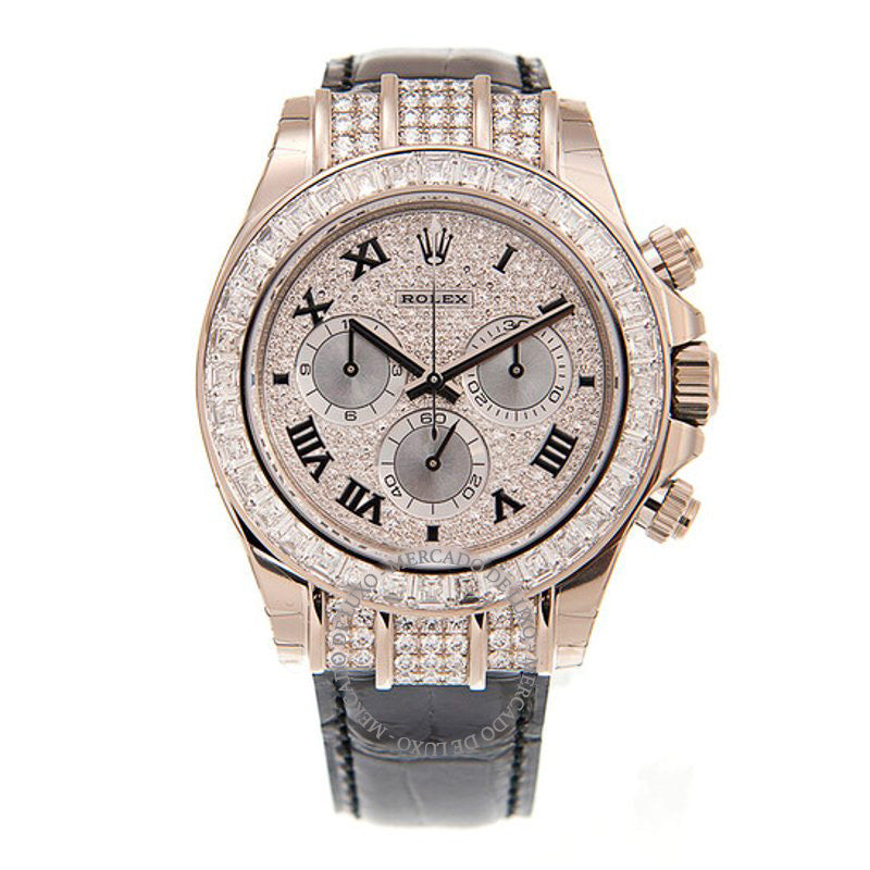 Relógio Daytona Cronógrafo Automático Diamante 40 mm - Mercado de Luxo - O Maior E-Commerce de Bens, Produtos e Serviços de Luxo do Brasil.