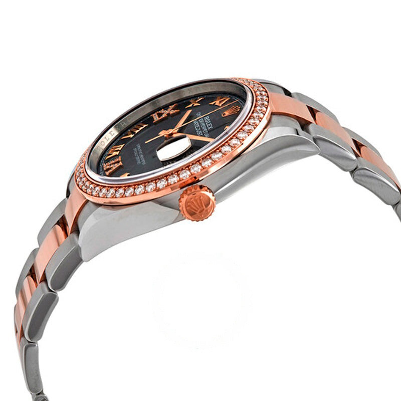 Relógio Datejust 36 Mostrador de diamantes de ródio escuro 36 mm - Mercado de Luxo - O Maior E-Commerce de Bens, Produtos e Serviços de Luxo do Brasil.