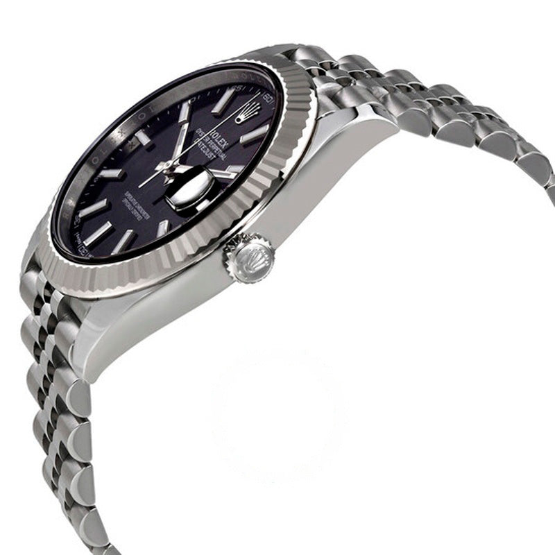 Relógio Oyster Perpetual Datejust Mostrador Preto 41 mm - Mercado de Luxo - O Maior E-Commerce de Bens, Produtos e Serviços de Luxo do Brasil.