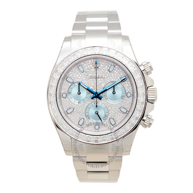 Relógio Cosmograph Daytona Mostrador Pave de Diamante 40 mm - Mercado de Luxo - O Maior E-Commerce de Bens, Produtos e Serviços de Luxo do Brasil.