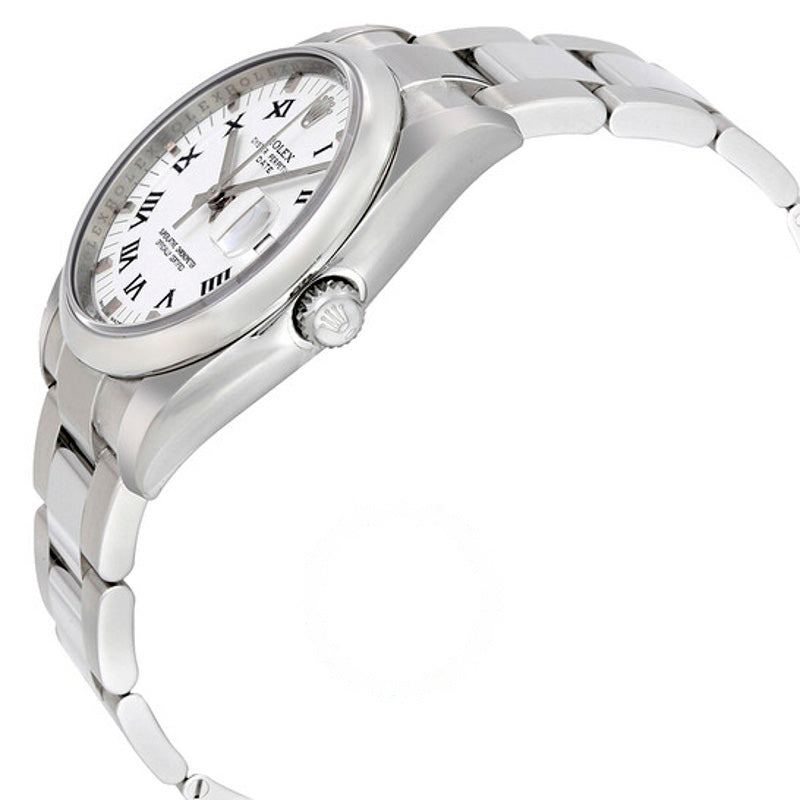 Relógio Oyster Perpetual Date 34 Mostrador Branco 34 mm - Mercado de Luxo - O Maior E-Commerce de Bens, Produtos e Serviços de Luxo do Brasil.